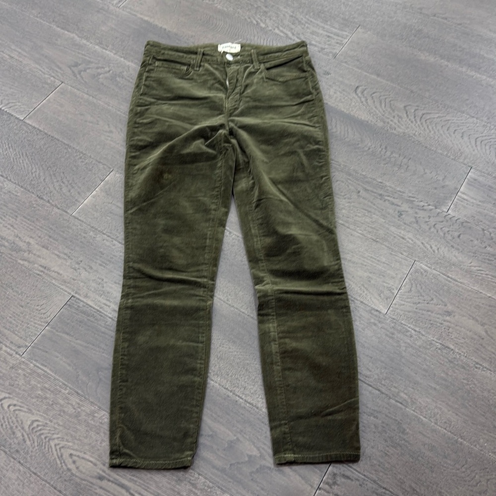 13. L’Agence Jeans (Velour Green)